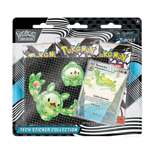 Pokemon TCG: Black Bolt Tech Sticker Collection