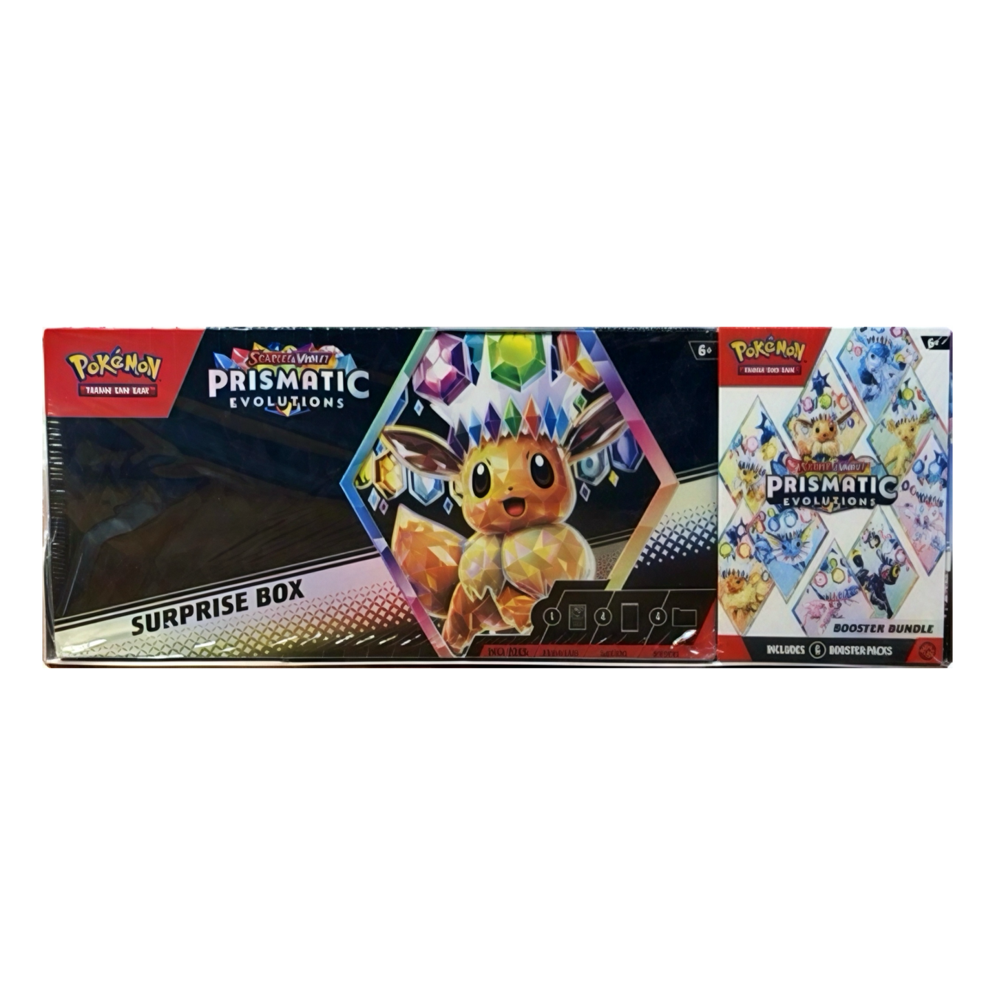 Pokemon TCG: Prismatic Evolutions Booster Bundle + Surprise Box Bundle (Sam's Club)