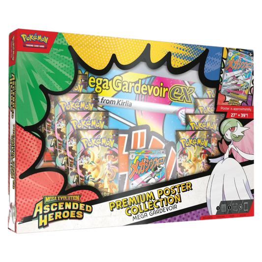 Pokemon TCG: Premium Poster Collection: Mega Gardevoir or Mega Lucario Ascended Heroes