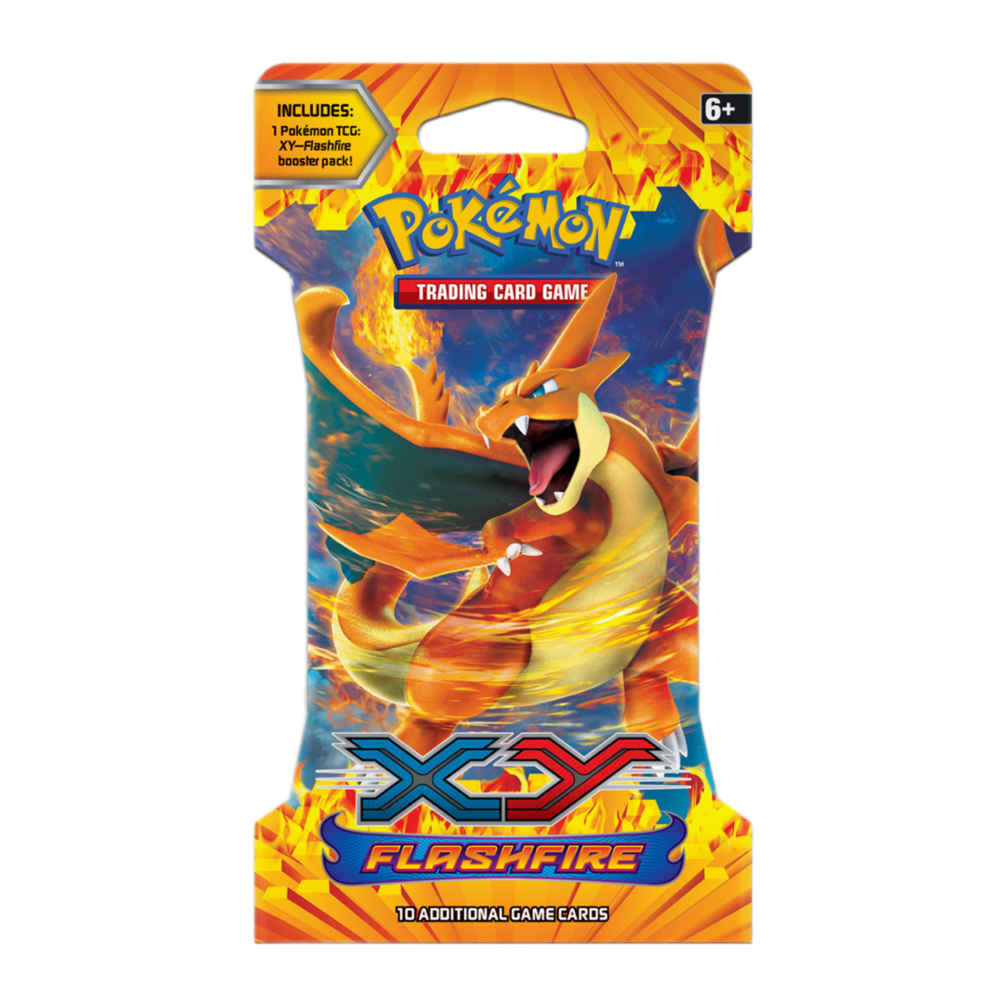 Pokemon TCG: XY—Flashfire Sleeved Booster Pack (10 Cards)