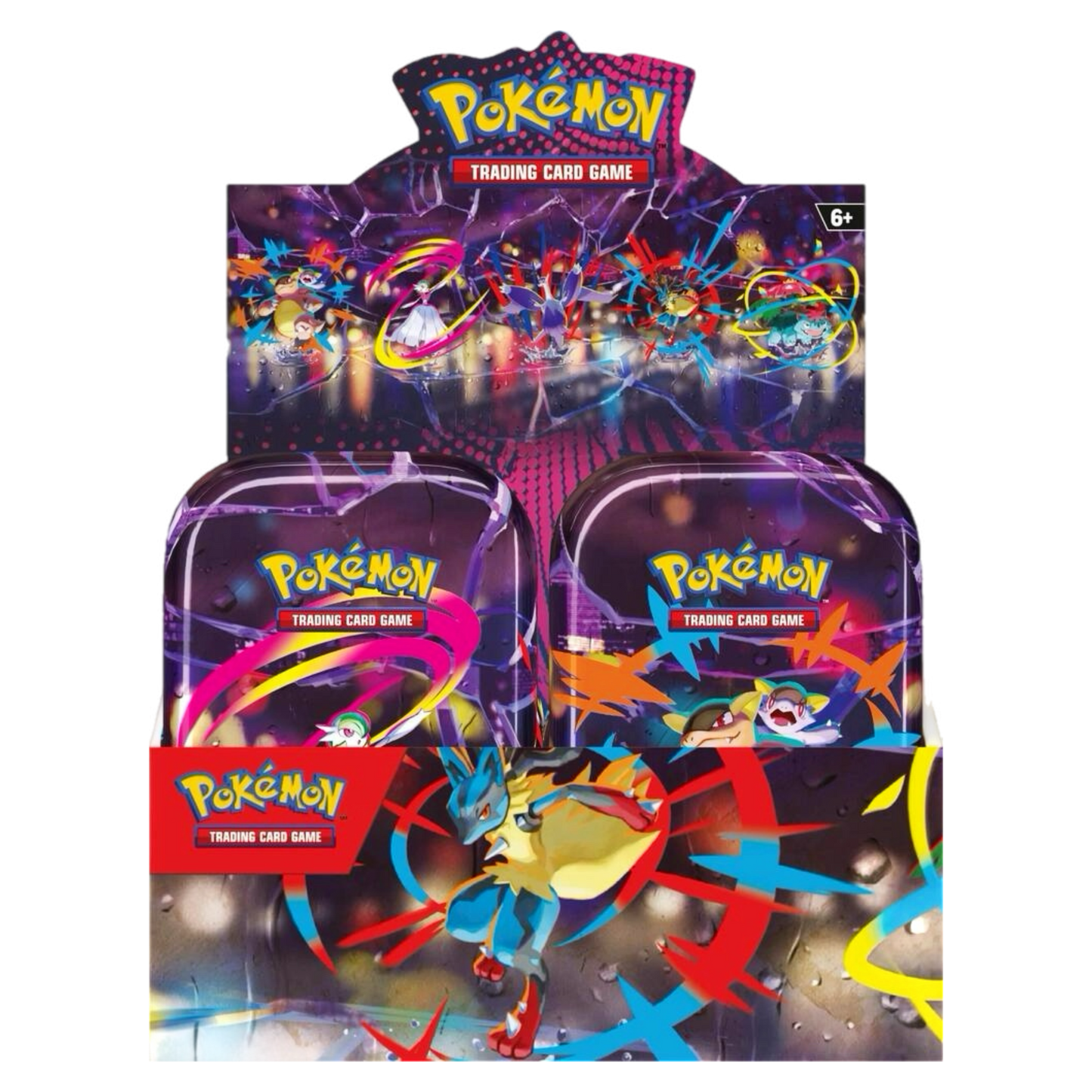 Pokemon TCG: Mega Heroes Mini Tin Display