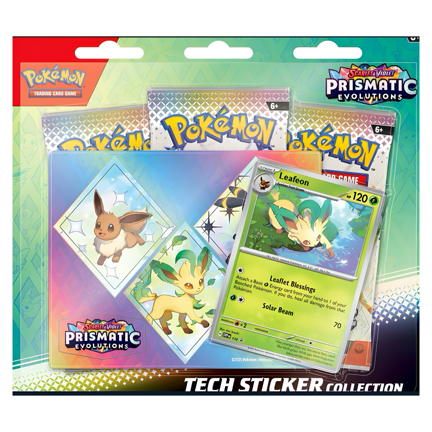 Pokemon TCG: Scarlet & Violet - Prismatic Evolutions Tech Sticker Collection
