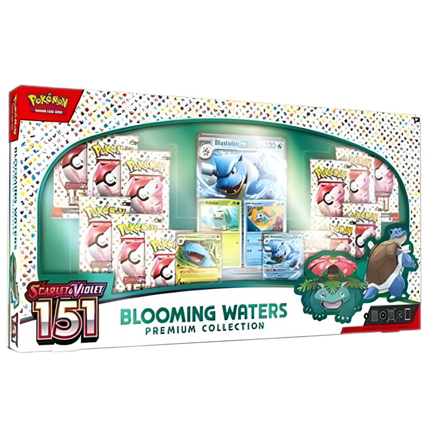 Pokemon TCG: 151 Blooming Waters Premium Collection Box