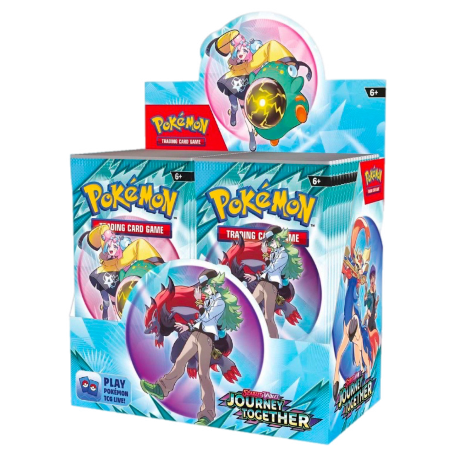Scarlet & Violet-Journey Together Enhanced Booster Display Box (36 Packs & 1 Promo Card)