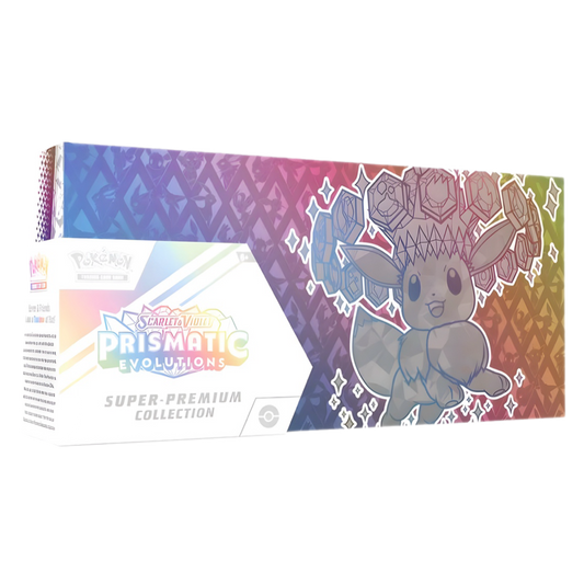 Pokemon Scarlet and Violet 8.5 Prismatic Evolutions Super-Premium Collection