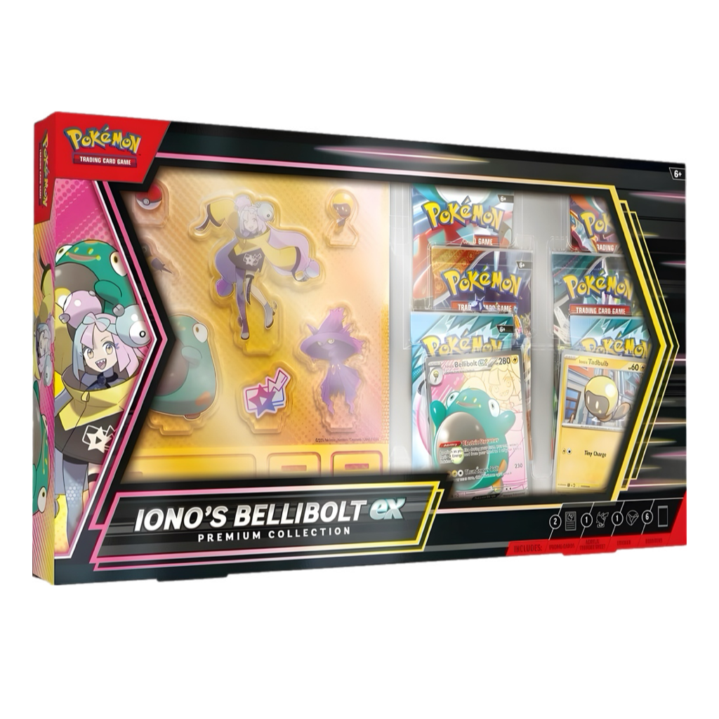 Pokemon TCG: Iono’s Bellibolt ex Premium Collection
