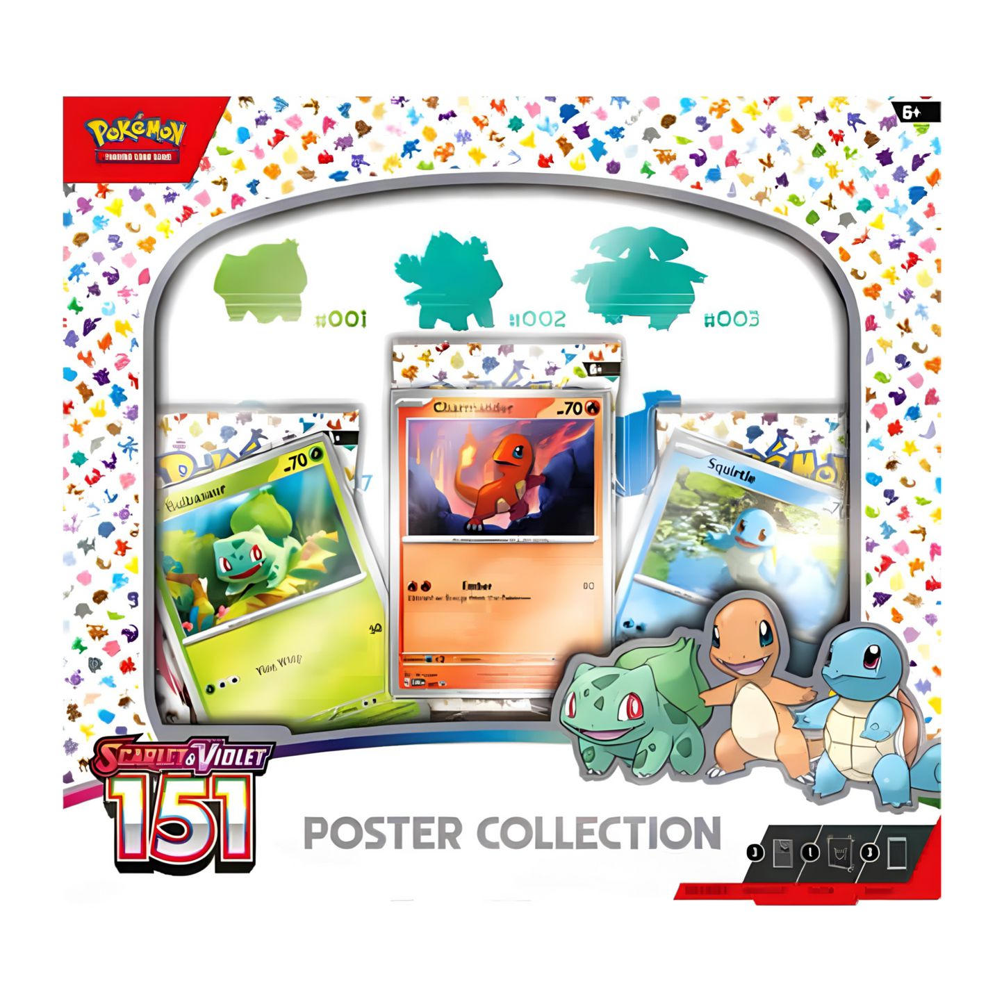 Pokemon TCG: 151 Poster Collection Box