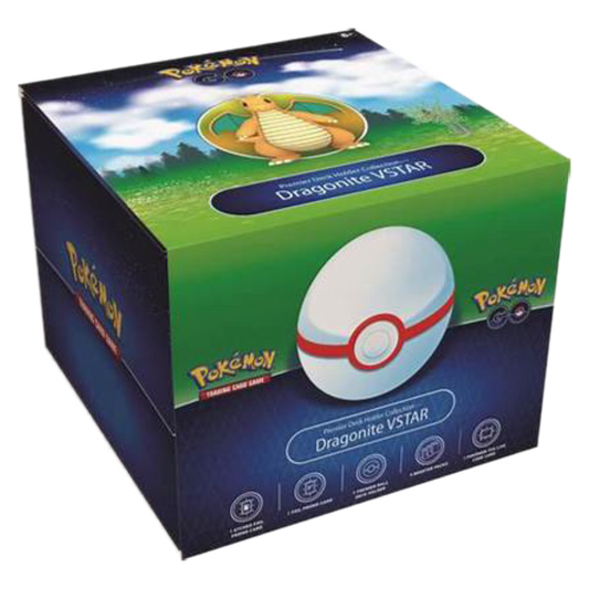 Pokemon TCG: Pokemon GO Premier Deck Holder Collection Dragonite VSTAR