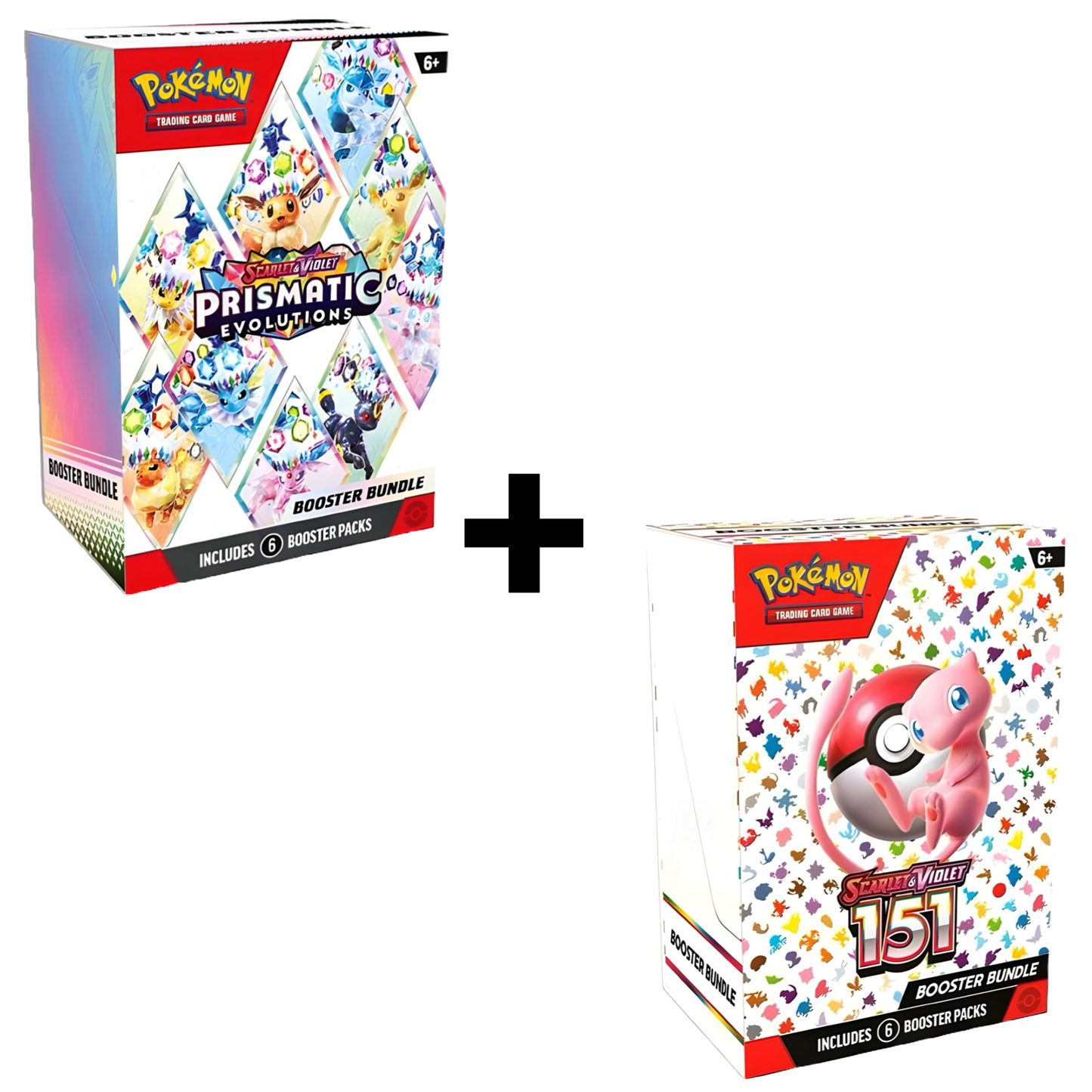 Pokemon TCG: Prismatic Evolution and 151 Booster Bundle Deal