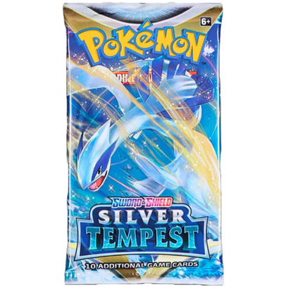 Pokemon TCG: Sword & Shield-Silver Tempest Booster Pack [10 Cards]