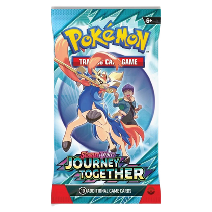 Pokemon TCG: Pokemon Journey Together Booster Pack (10 cards)