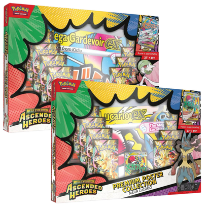 Pokemon TCG: Premium Poster Collection: Mega Gardevoir or Mega Lucario Ascended
