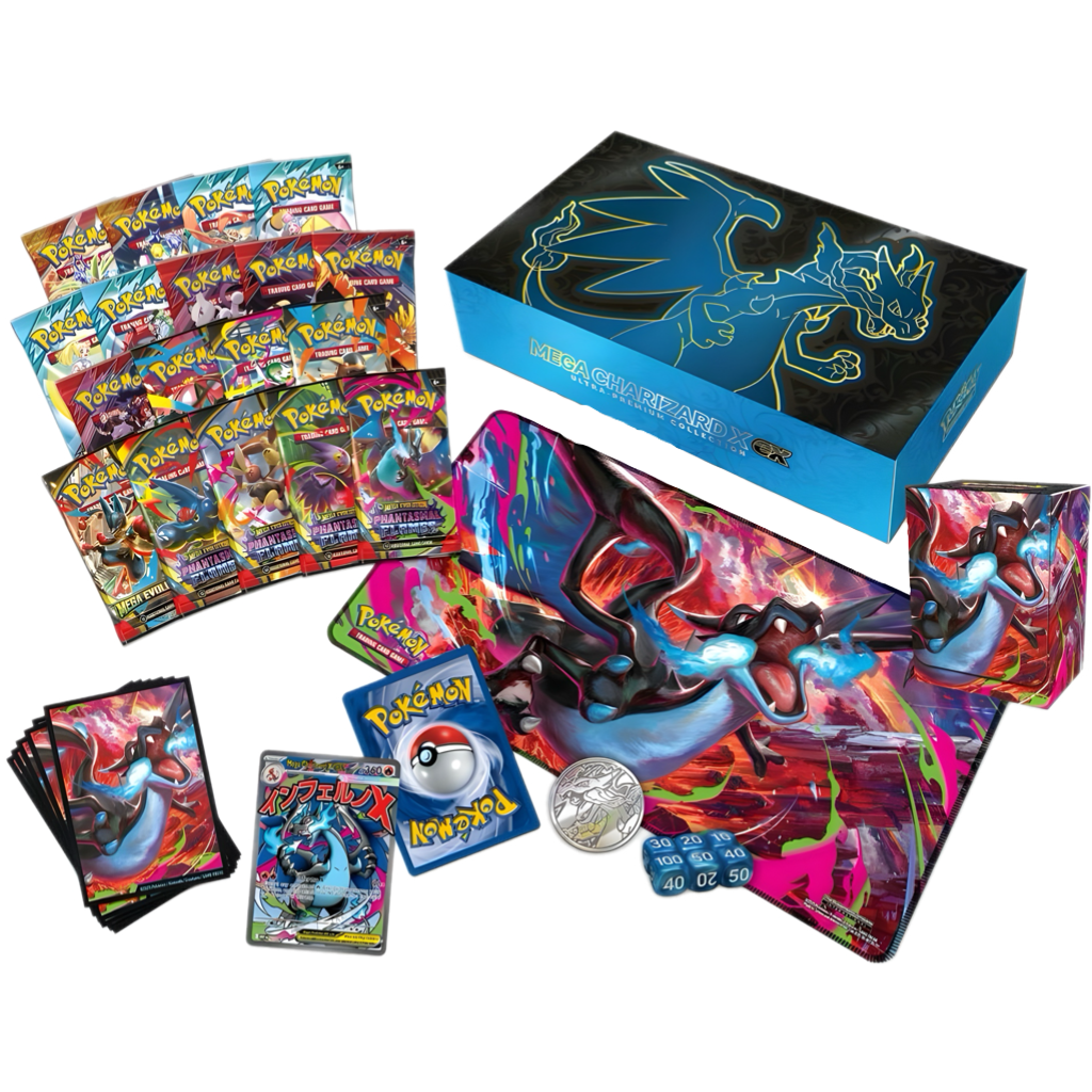 Pokemon TCG: Mega Charizard X ex Ultra Premium Collection Box