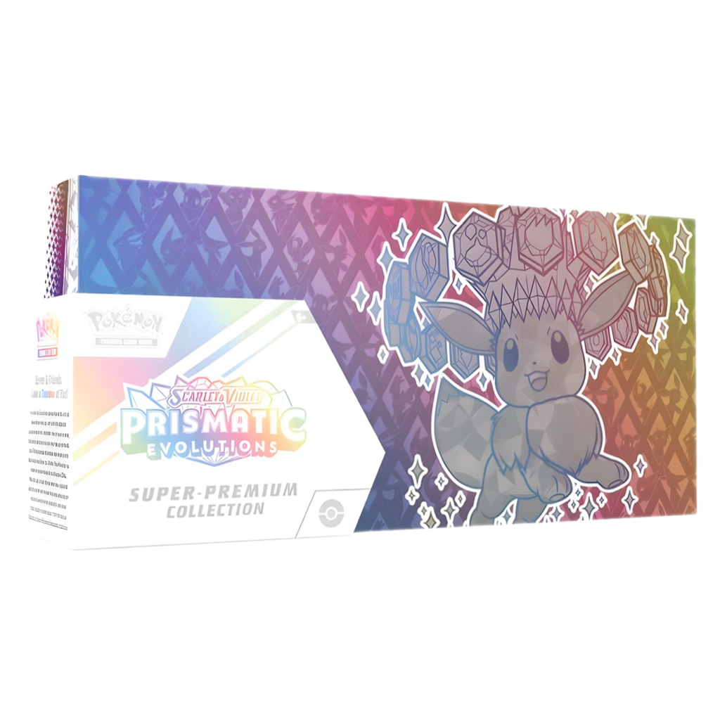 Pokemon Scarlet and Violet 8.5 Prismatic Evolutions Super-Premium Collection
