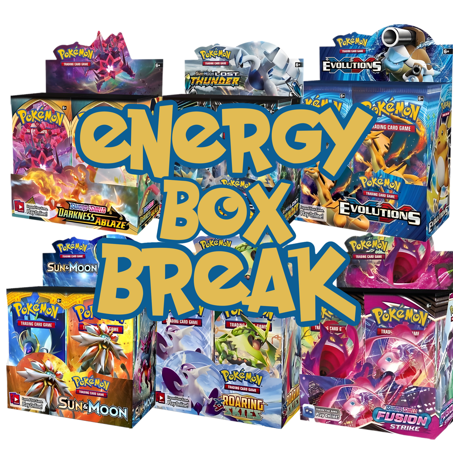 Pokemon TCG: Energy Booster Box Break