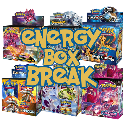 Pokemon TCG: Energy Booster Box Break