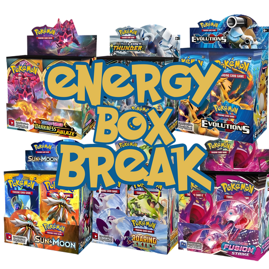 Pokemon TCG: Energy Booster Box Break