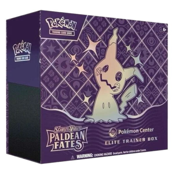 Pokemon TCG: Paldean Fates Pokemon Center Elite Trainer Box (Small Tear Top Right)