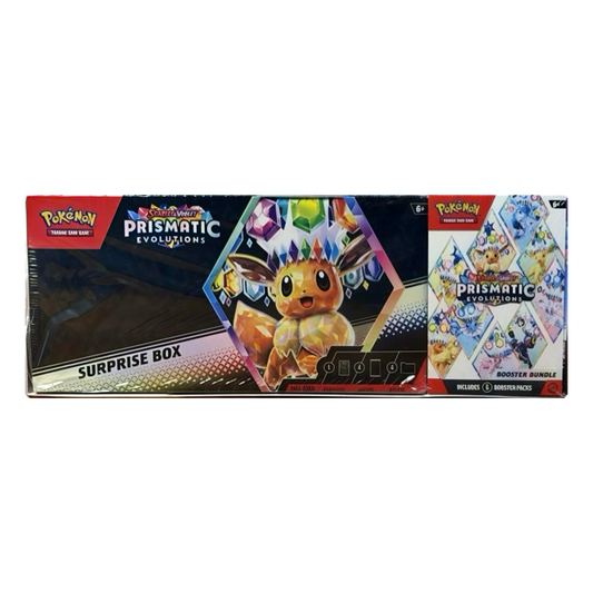 Pokemon TCG: Prismatic Evolutions Booster Bundle + Surprise Box Bundle (Sam's Club)