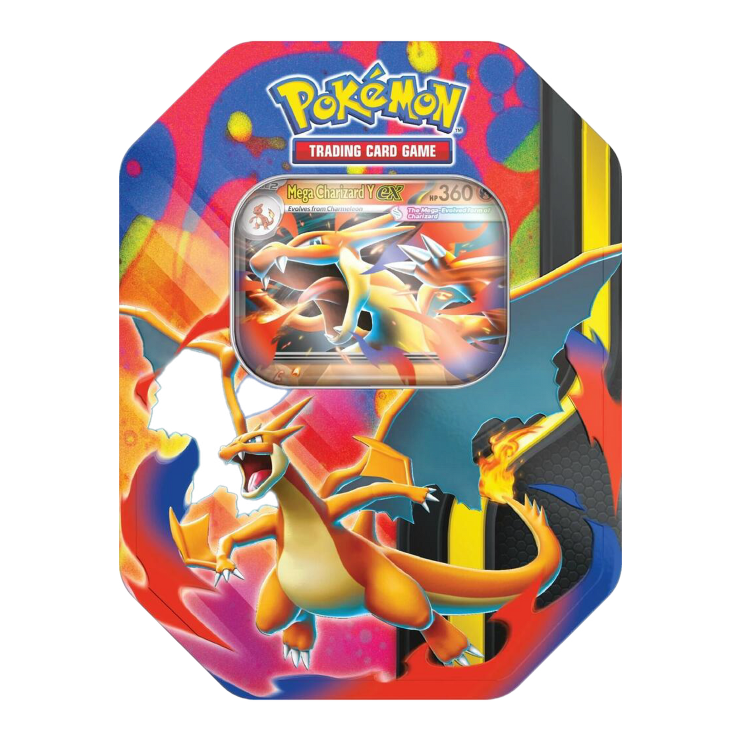 Mega Charizard Tin (Mega Charizard Y or Mega Charizard x)