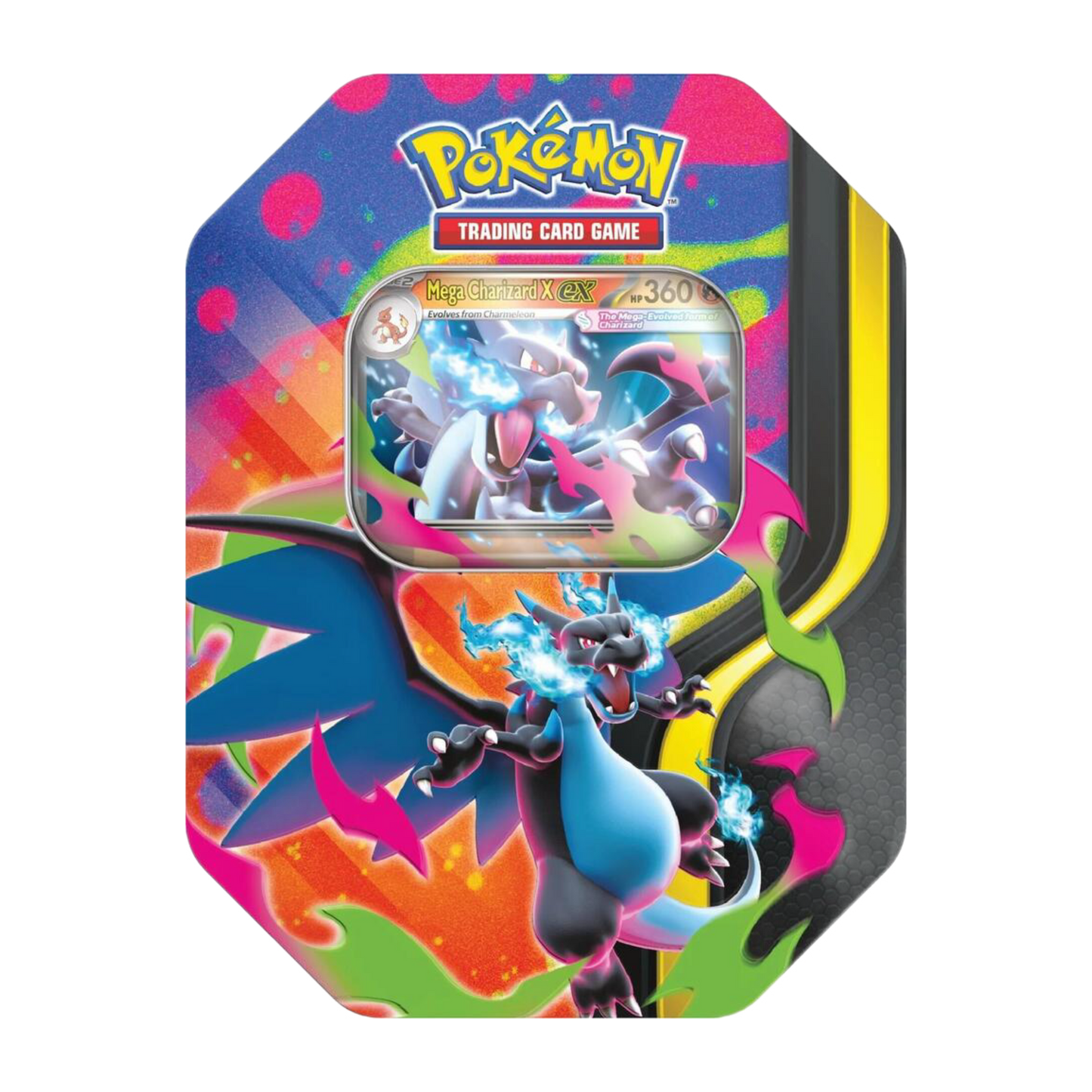 Mega Charizard Tin (Mega Charizard Y or Mega Charizard x)