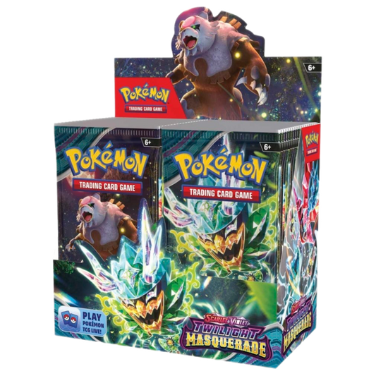 Pokemon TCG: Scarlet & Violet-Twilight Masquerade Booster Display Box [36 Packs]