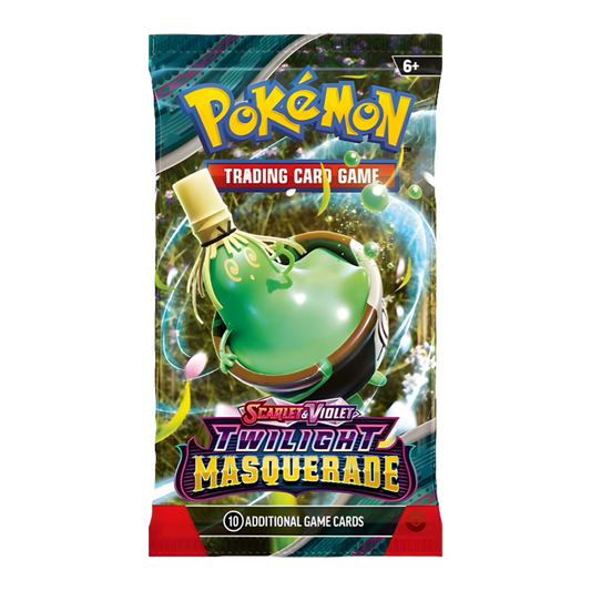 Pokemon TCG: Scarlet & Violet-Twilight Masquerade Booster Pack [10 Cards]