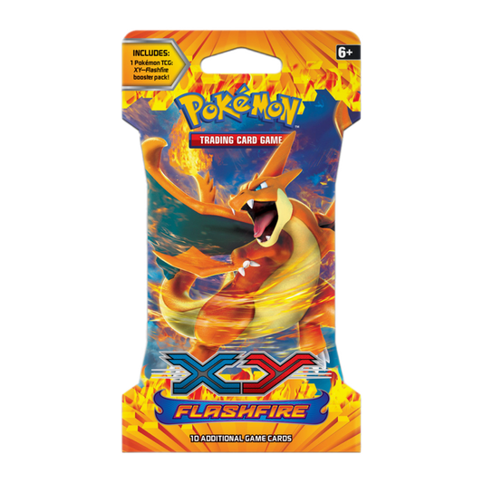 Pokemon TCG: XY—Flashfire Sleeved Booster Pack (10 Cards)