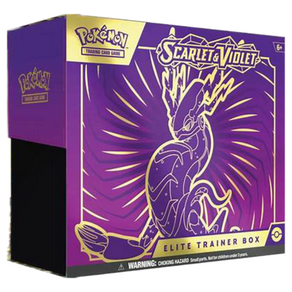 Pokemon TCG: Scarlet & Violet Pokemon Elite Trainer Box (RED OR PURPLE)