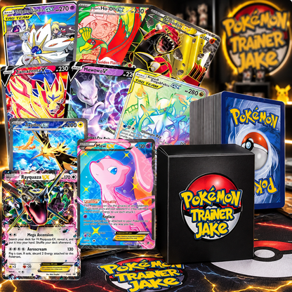 Legendary & Mythical Ultra Rare Battle Bundle | 50+ Pokémon Cards | 1x Ultra or Double Rare Legendary/Mythical Guaranteed | Holos & Rares Included! | Perfect Gift