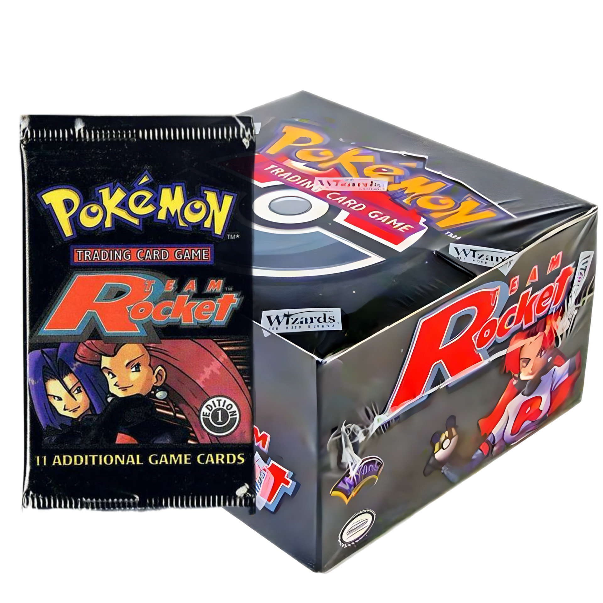 1st Edition Team Rocket Booster Pack Pokemon Trainer Jake 1st Edition Team Rocket Booster Pack Pokemon Trainer Jake