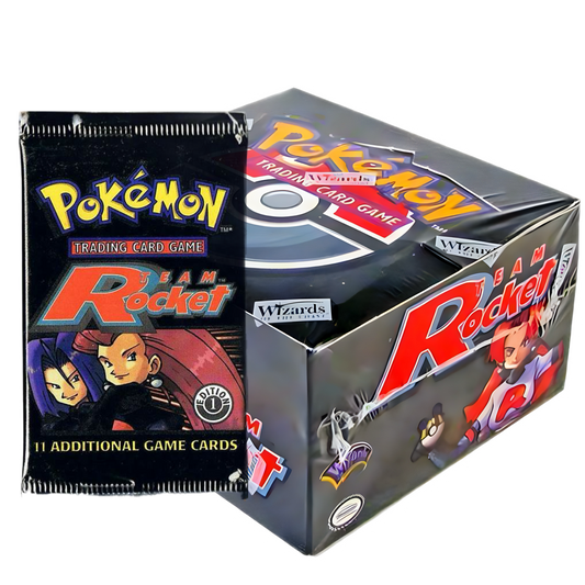 1st Edition Team Rocket Booster Pack (BOX BREAK)