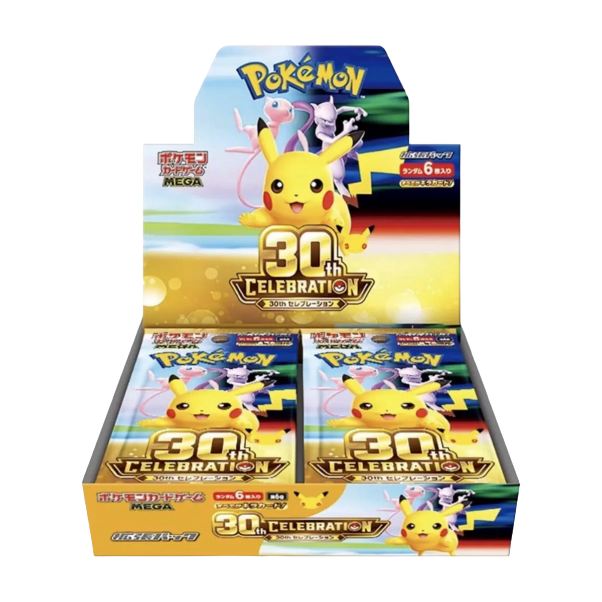 Japanese 30th Anniversary Celebration Booster Box Sealed