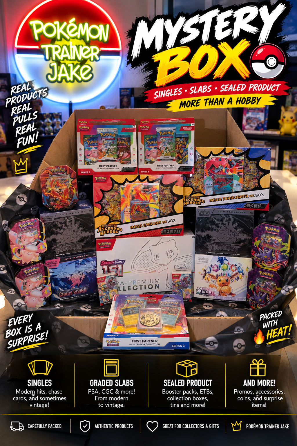 Pokemon Legendary Mystery Box Bundle