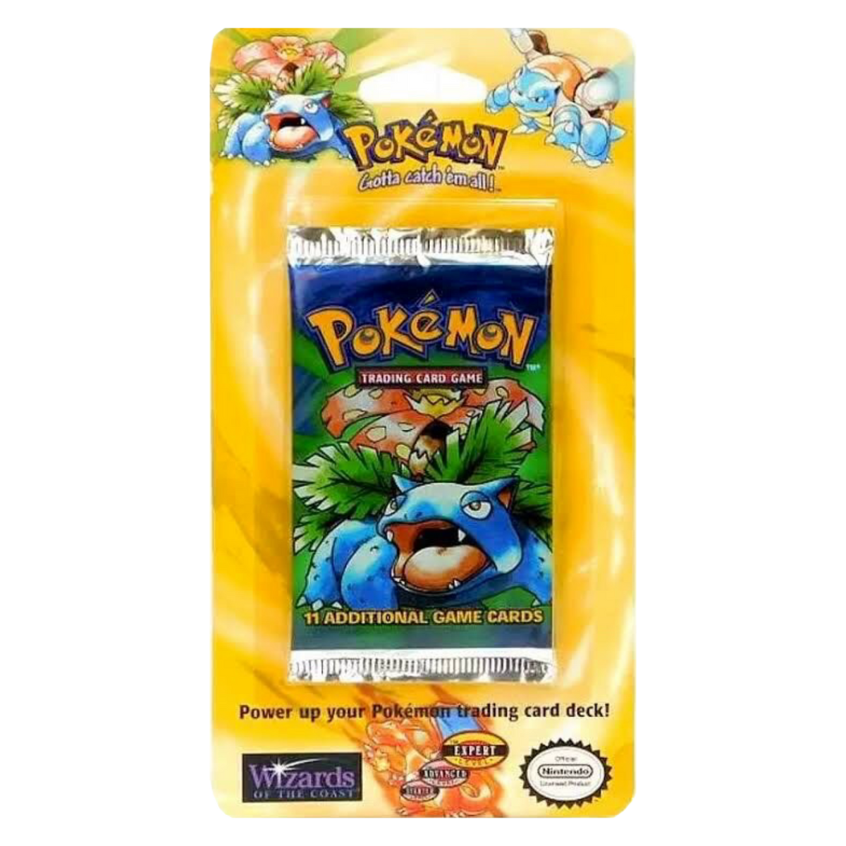 Pokemon Base Set Blister Booster Pack (Venusaur Art)