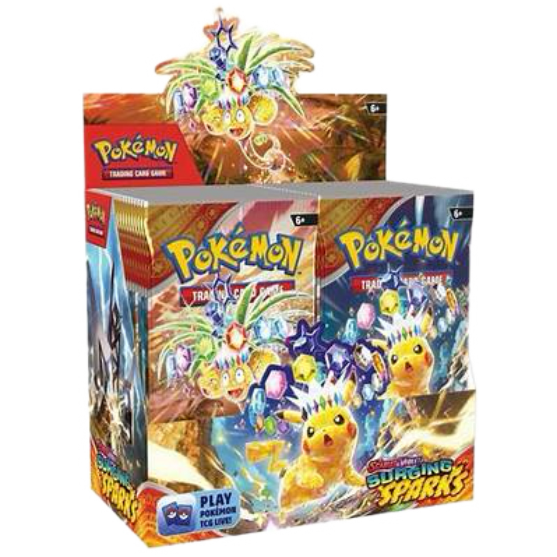 pokemon tcg sun & moon booster box 36 packs Pokemon TCG: Scarlet & Violet-Surging Sparks Booster Box (36 Packs) – Pokemon Trainer Jake