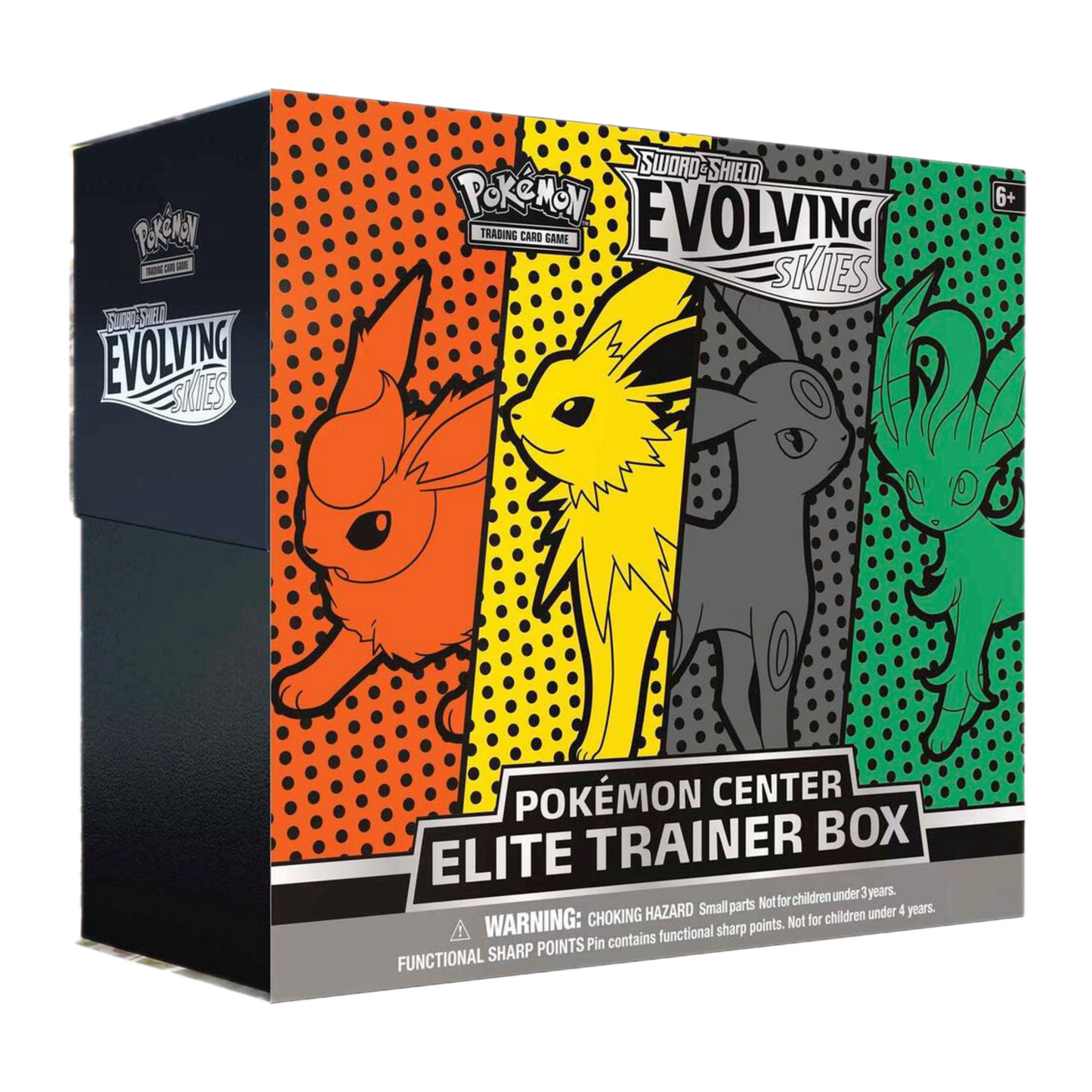 Pokemon TCG: Evolving Skies Pokemon Center Elite Trainer Box [Jolteon/Flareon/Umbreon/Leafeon] (NOTE Small rips on front)