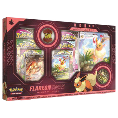 Pokemon TCG: Vaporeon, Flareon, or Jolteon VMAX Premium Collection Boxes