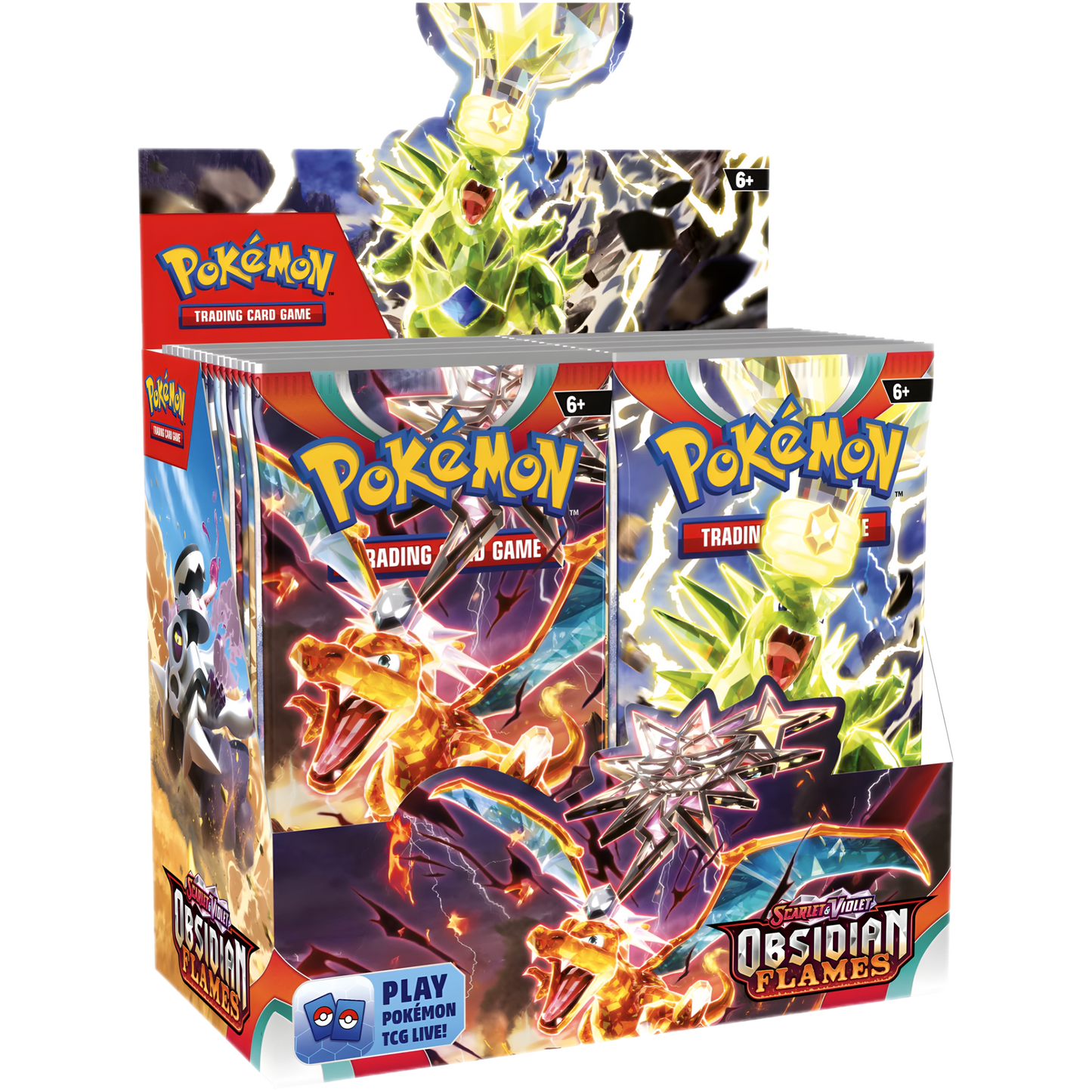 Pokémon TCG: Scarlet & Violet-Obsidian Flames Booster Box [36 packs]