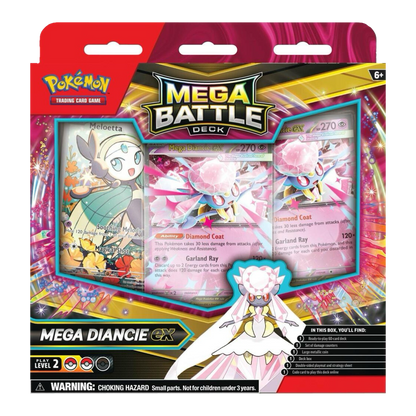 Pokemon TCG: Mega Battle Deck (Mega Gengar ex or Mega Diancie Ex)
