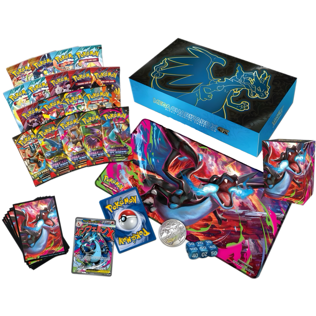Pokemon TCG: Mega Charizard X ex Ultra Premium Collection Box