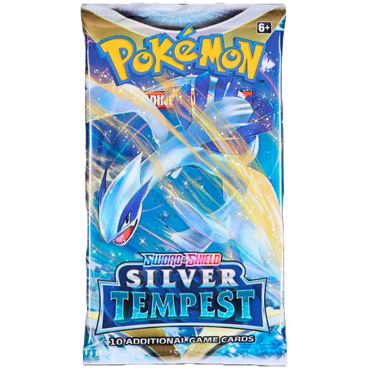 Pokemon TCG: Sword & Shield-Silver Tempest Booster Pack [10 Cards]