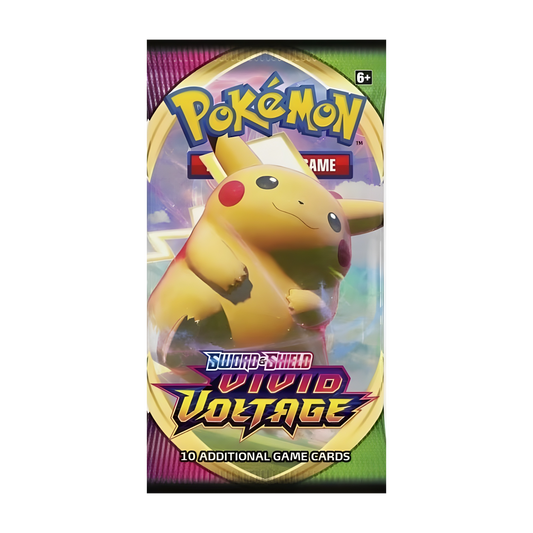 Pokemon TCG: Sword & Shield-Vivid Voltage Booster Pack [10 Cards]